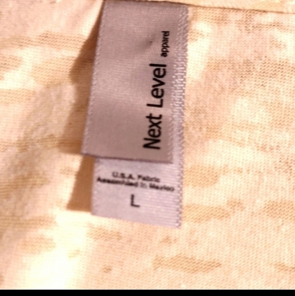 Next Level V-Neck Rhinestone Top NWOT - Picture 5 of 5